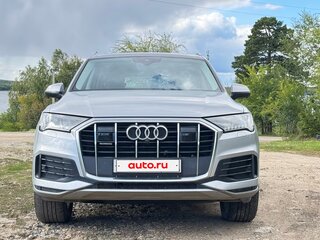 2021 Audi Q7 45 TDI II (4M) Рестайлинг, серый, 6880000 рублей, вид 3