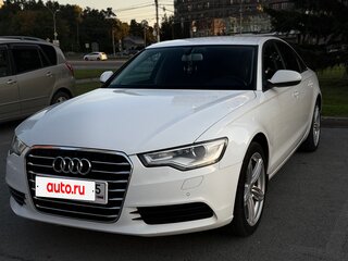 2011 Audi A6 IV (C7), белый, 1740000 рублей, вид 2