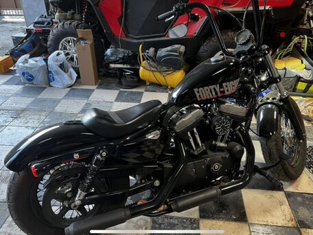 2012 Harley-Davidson Sportster 1200, чёрный, 900000 рублей, вид 2