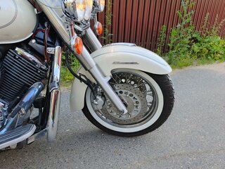 2001 Yamaha XVS650 Drag Star, белый, 666000 рублей, вид 3