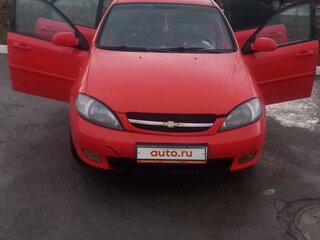 2007 Chevrolet Lacetti I, красный, 350000 рублей, вид 1