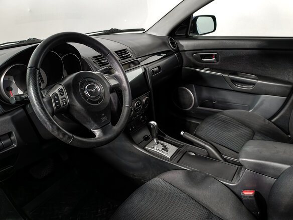 2007 Mazda 3 I (BK) Рестайлинг, синий, 355000 рублей - вид 8