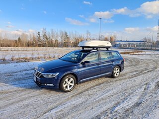 2015 Volkswagen Passat B8, синий, 1800000 рублей, вид 2