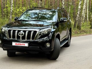 2017 Toyota Land Cruiser Prado 150 Series Рестайлинг 1, чёрный, 4100000 рублей, вид 1