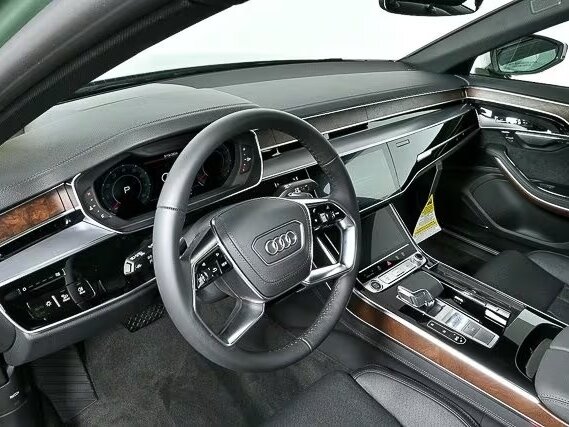 2024 Audi A8 Long 55 TFSI IV (D5) Рестайлинг, зелёный, 14477965 рублей - вид 5