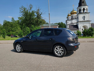 2007 Mazda 3 I (BK) Рестайлинг, серый, 380000 рублей, вид 4