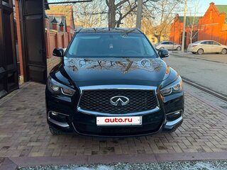 2017 Infiniti QX60 I Рестайлинг, чёрный, 2650000 рублей, вид 2