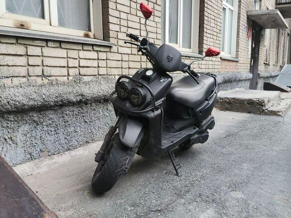 2015 Yamaha BWs, чёрный, 85000 рублей - вид 1