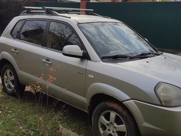 2006 Hyundai Tucson I, серебристый, 450000 рублей - вид 9
