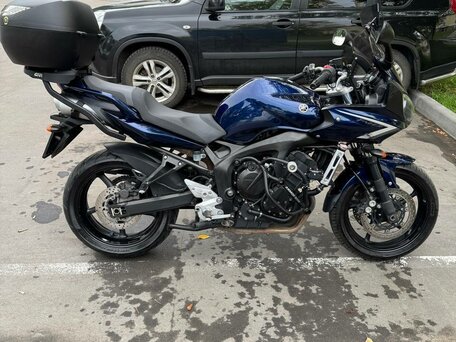2008 Yamaha FZ6, синий, 430000 рублей, вид 1