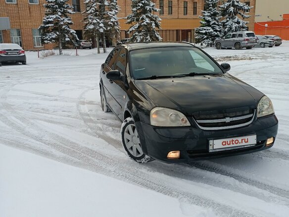 2007 Chevrolet Lacetti I, чёрный, 480000 рублей - вид 1