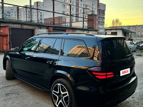 2018 Mercedes-Benz GLS 350 d I (X166), чёрный, 5300000 рублей, вид 5