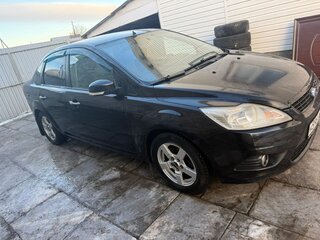 2009 Ford Focus II Рестайлинг, чёрный, 490000 рублей, вид 2