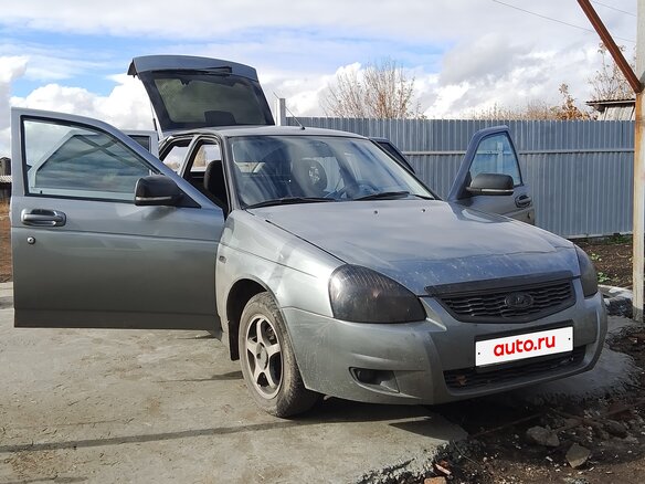 2012 Lada (ВАЗ) Priora I, серый, 350000 рублей