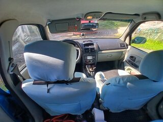 2003 Renault Clio II Рестайлинг 2, синий, 330000 рублей, вид 5