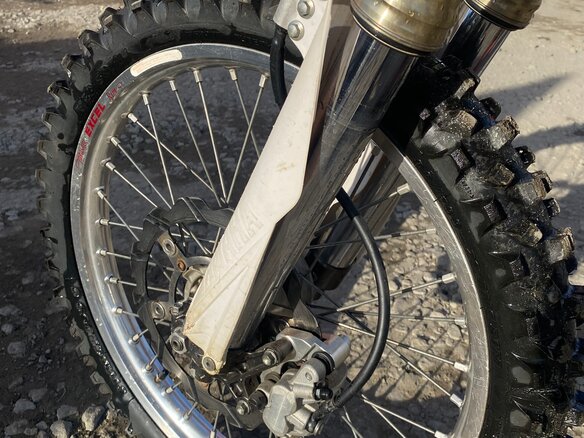 2013 Yamaha YZ450F, белый, 350000 рублей - вид 10