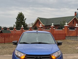 2022 Lada (ВАЗ) Granta I Рестайлинг, синий, 1100000 рублей, вид 2