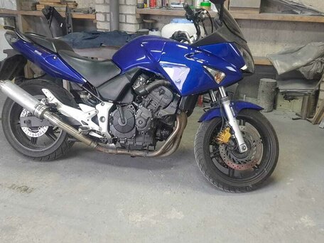 2006 Honda CBF 600, синий, 420000 рублей, вид 1