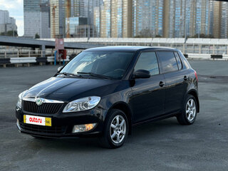 2011 Skoda Fabia II Рестайлинг, чёрный, 465000 рублей, вид 4