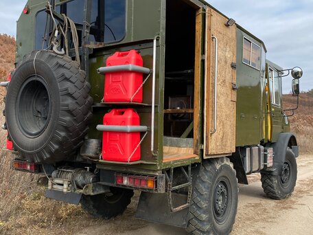 1991 Mercedes-Benz Unimog, зелёный, 4300000 рублей, вид 5