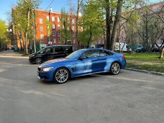 2015 BMW 4 серии 420d xDrive F32/F33/F36, синий, 2180000 рублей, вид 5