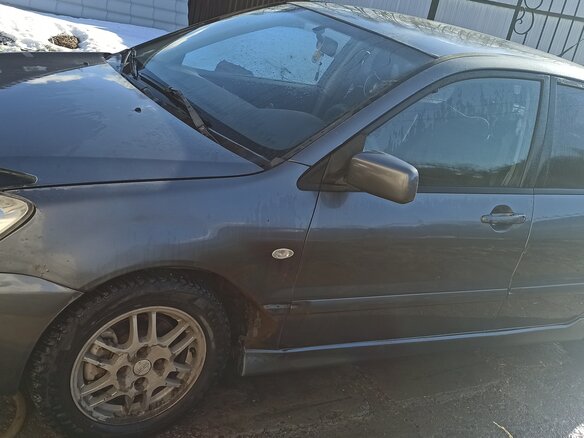 2006 Mitsubishi Lancer IX Рестайлинг, чёрный, 330000 рублей - вид 1