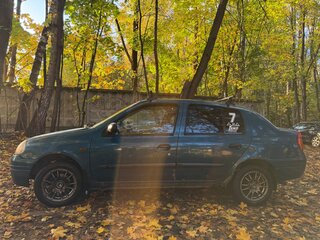 2000 Renault Clio II, голубой, 120000 рублей, вид 3