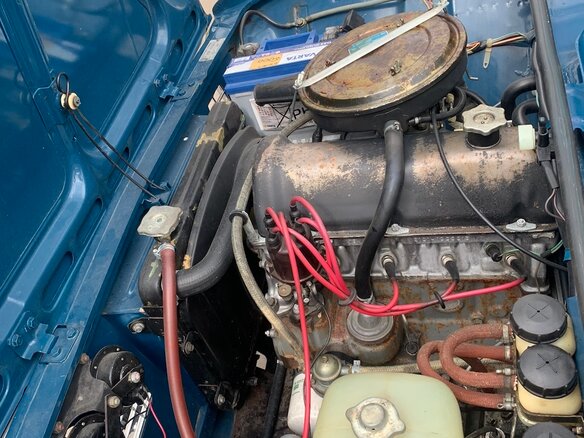1973 Lada (ВАЗ) 2101, синий - вид 9