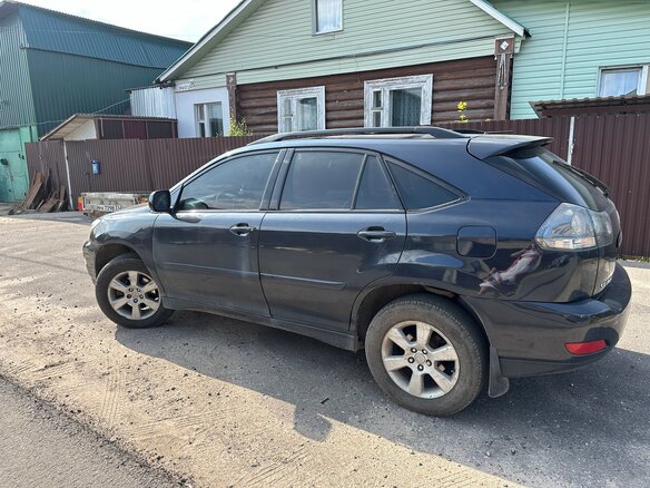2003 Lexus RX 330 II, синий, 850000 рублей - вид 3
