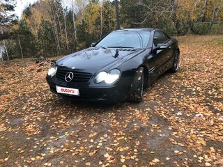 2002 Mercedes-Benz SL-Класс 500 5-speed V (R230), чёрный, 2450000 рублей, вид 1