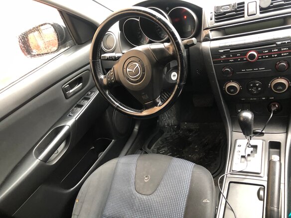 2006 Mazda 3 I (BK) Рестайлинг, чёрный, 570000 рублей - вид 11