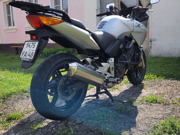 2004 Honda CBF 600, серебристый, 444000 рублей - вид 2