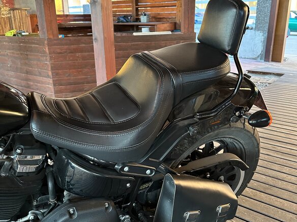 2020 Harley-Davidson Fat Bob, чёрный, 2900000 рублей - вид 4