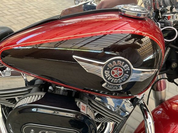 2013 Harley-Davidson Fat Boy, красный, 1390000 рублей - вид 7