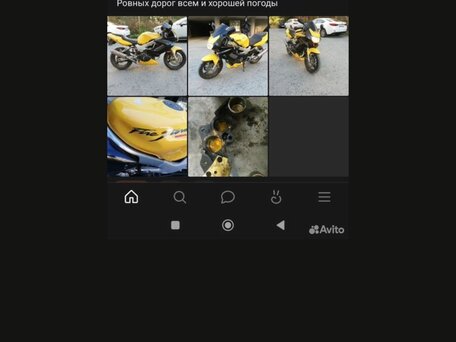 1997 Honda VTR 1000, жёлтый, 270000 рублей, вид 5