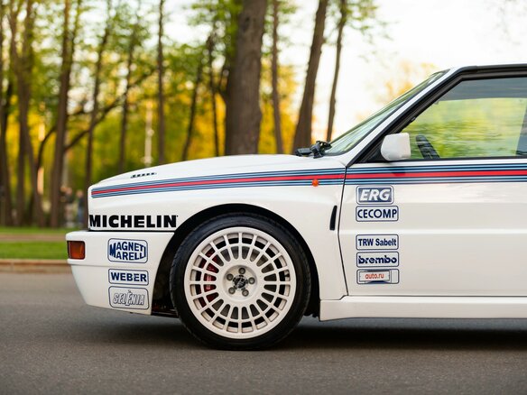 1993 Lancia Delta HF Integrale I (831), белый - вид 6