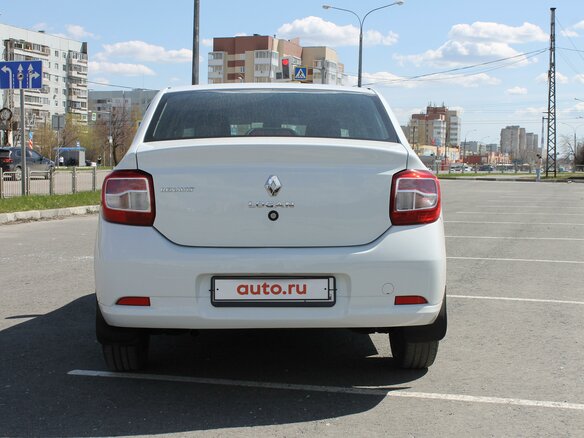 2018 Renault Logan II Рестайлинг, белый, 560000 рублей - вид 6