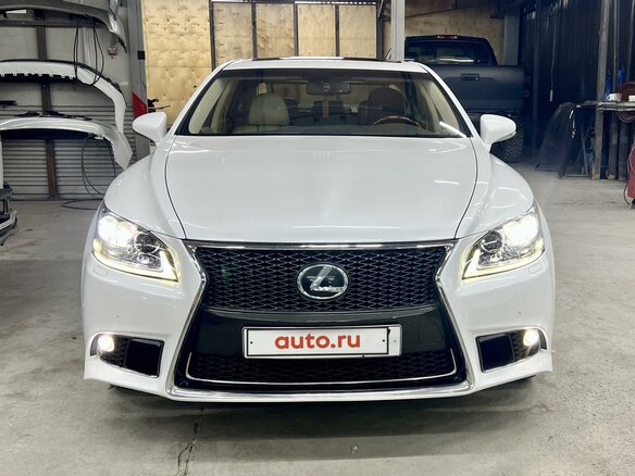 2013 Lexus LS Long 460 L IV Рестайлинг 2, белый, 3150000 рублей - вид 1