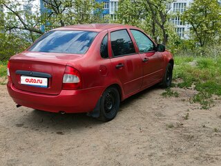 2006 Lada (ВАЗ) Kalina I, красный, 300000 рублей, вид 3