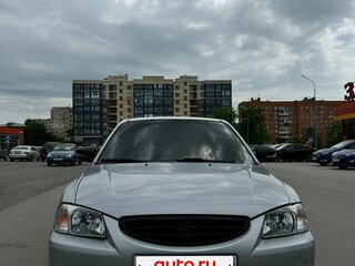 2005 Hyundai Accent ТагАЗ II, серебристый, 340000 рублей, вид 1