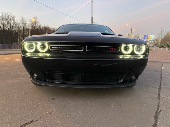 2017 Dodge Challenger R__T III Рестайлинг 2, чёрный - вид 8