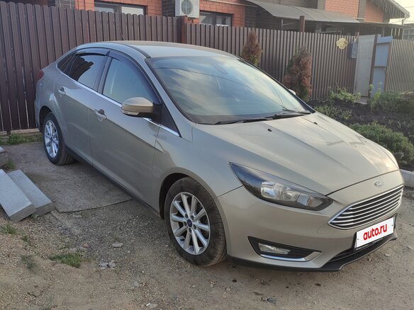 2016 Ford Focus III Рестайлинг, бежевый, 1150000 рублей