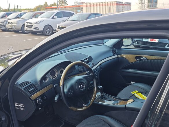 2006 Mercedes-Benz E-Класс 200 III (W211, S211), чёрный, 1300000 рублей - вид 14