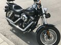 2008 Harley-Davidson Fat Bob, чёрный - вид 2