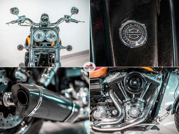 2010 Harley-Davidson Fat Bob, чёрный - вид 9