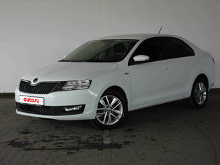 2019 Skoda Rapid I Рестайлинг, белый, 1499000 рублей, вид 1