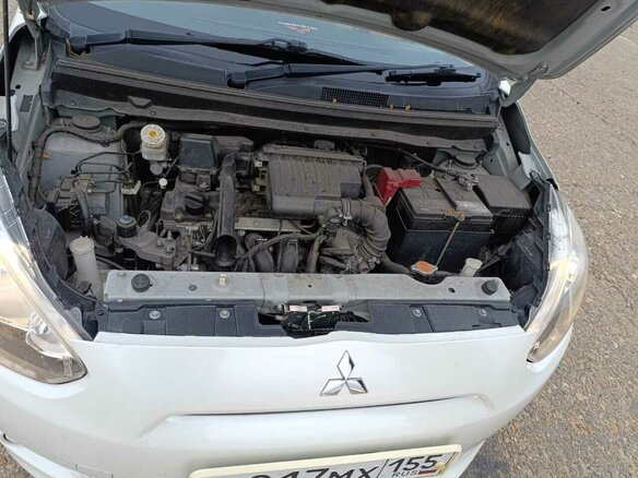 2012 Mitsubishi Mirage VI, белый, 510000 рублей - вид 13