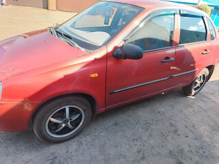 2006 Lada (ВАЗ) Kalina I, красный, 170000 рублей, вид 4