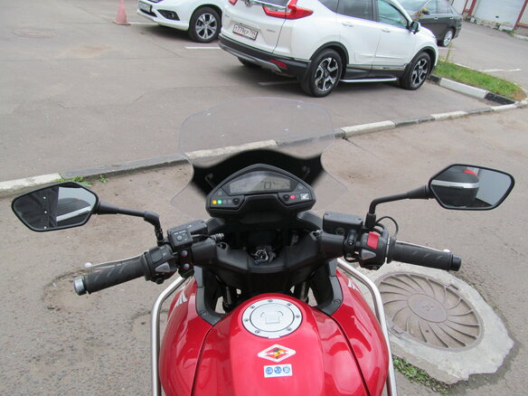 2011 Honda VFR 800X (Crossrunner), красный - вид 6