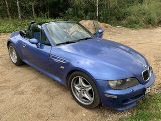 1999 BMW Z3 M I (E36), голубой, 4500000 рублей, вид 1